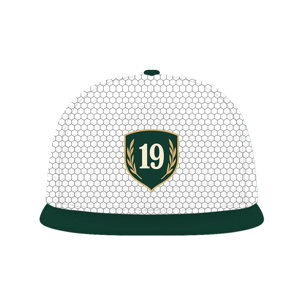 Goated Hat - White Hex