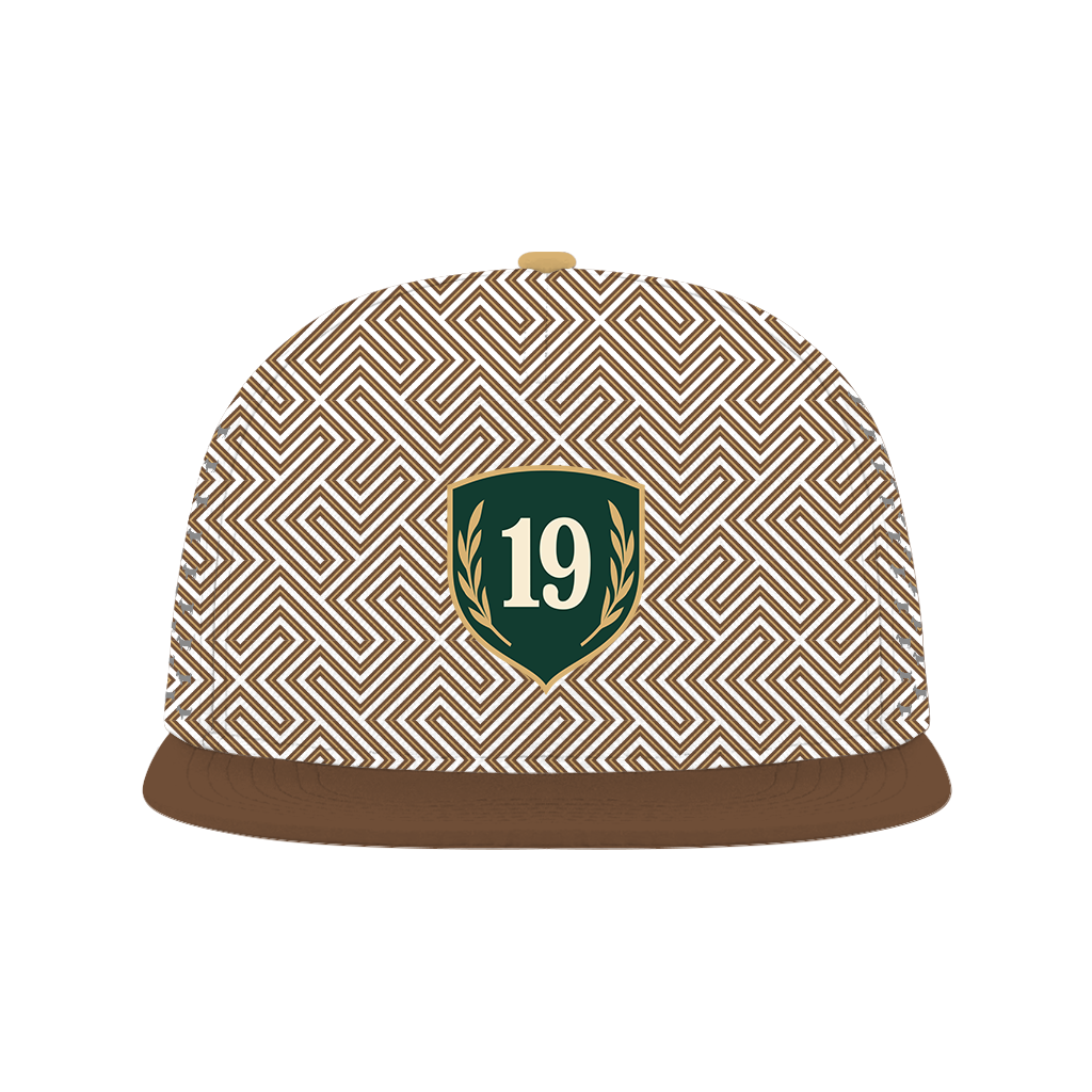 Goated Hat - Brown pattern