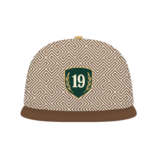 Goated Hat - Brown pattern