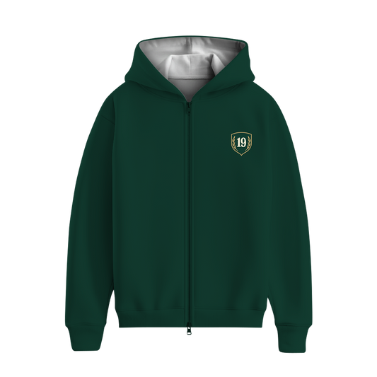 Goated Zip Hoodie - Green