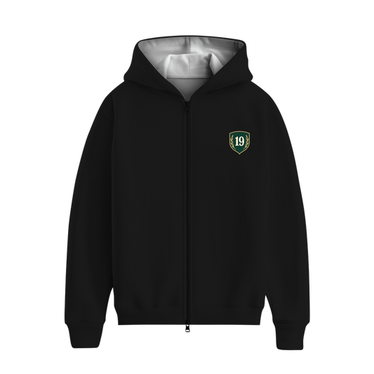 Goated Zip Hoodie - Black