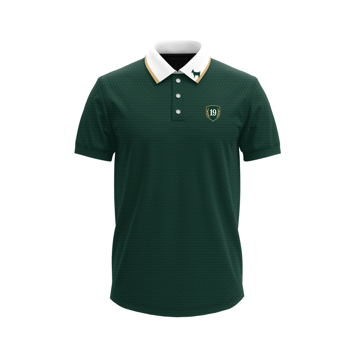 Goated Polo - Green Hex