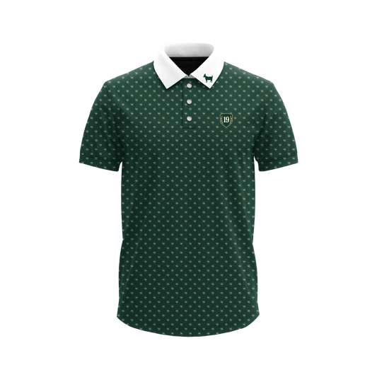 Goated Polo - Green 19 pattern